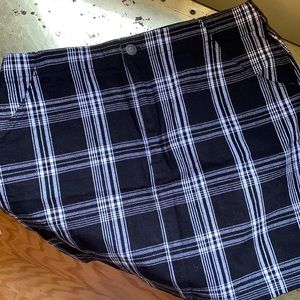 Hollister high-rise plaid skirt